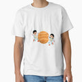 Happy Space Kids – Cartoon Astronaut Illustration, Kids in Space – Child Astronauts & Planet Graphic by GDbanners