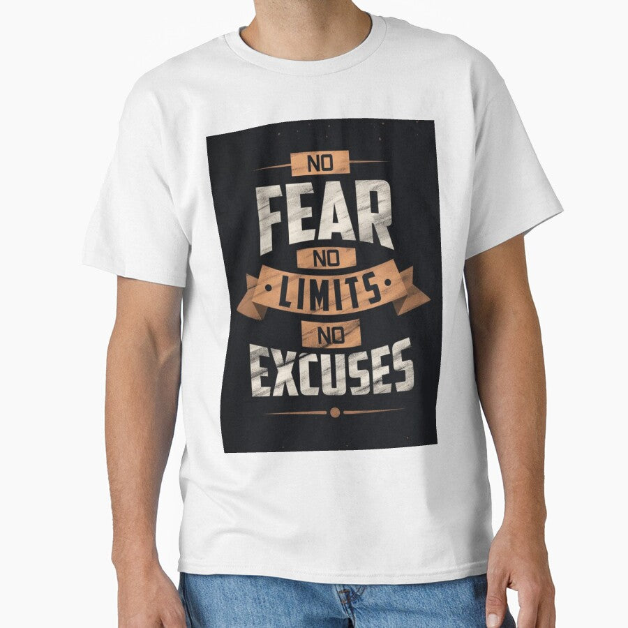 no fear no limits no  excuses by sbrstore