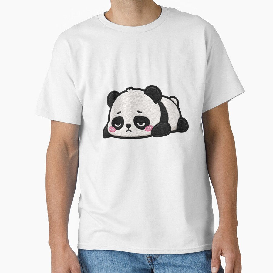 Lazy Monday Panda Embroidery Patch Funny Kawaii by ColorSplash123