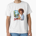 Bob Ross Paints Happy Trees by JakeMauiDesign