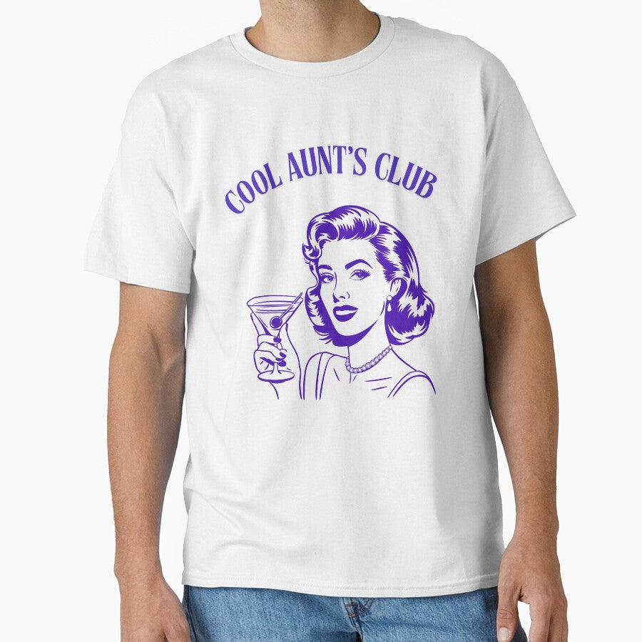 Cool Aunt’s Club Funny Quote GIFT by Glam&Grit Studio