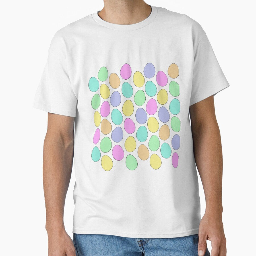 Slanted Easter eggs pastel by ArtSCPdesign