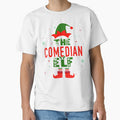 Family Christmas Matching Squad Outfit Elf Funny Comedian by artworkbyrihen