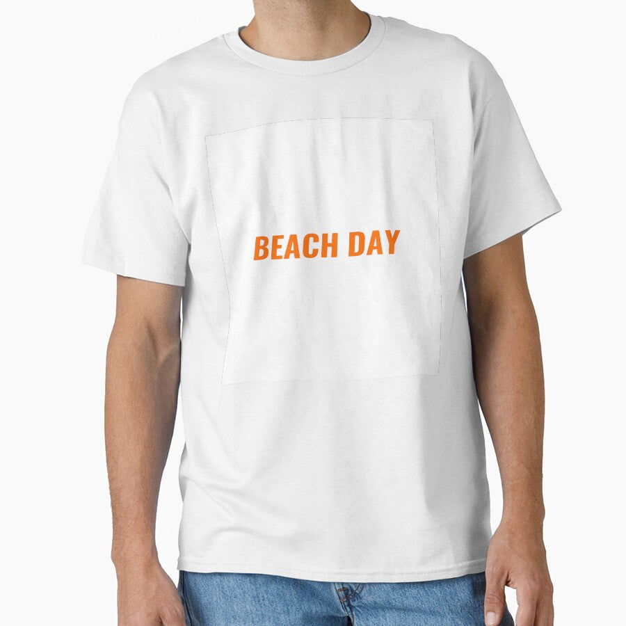 Beach Day California T-Shirt – Summer Surf Style Tee | Uncle Jichuan by Uncle-Jichuan