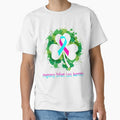 Pregnancy Infant Loss Awareness Clover Ribbon Happy Patricks Day Support Pregnancy Infant Loss Warrior Gifts by Tammyilaria