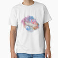 Beluga Whale Swimming Watercolor Illustration by kuremureDesign