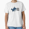 Whale Hello There - Cute Whale Pun by cladeart