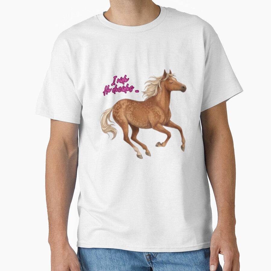 Design Oréna, “I ride, he decides” by petsfamilyart