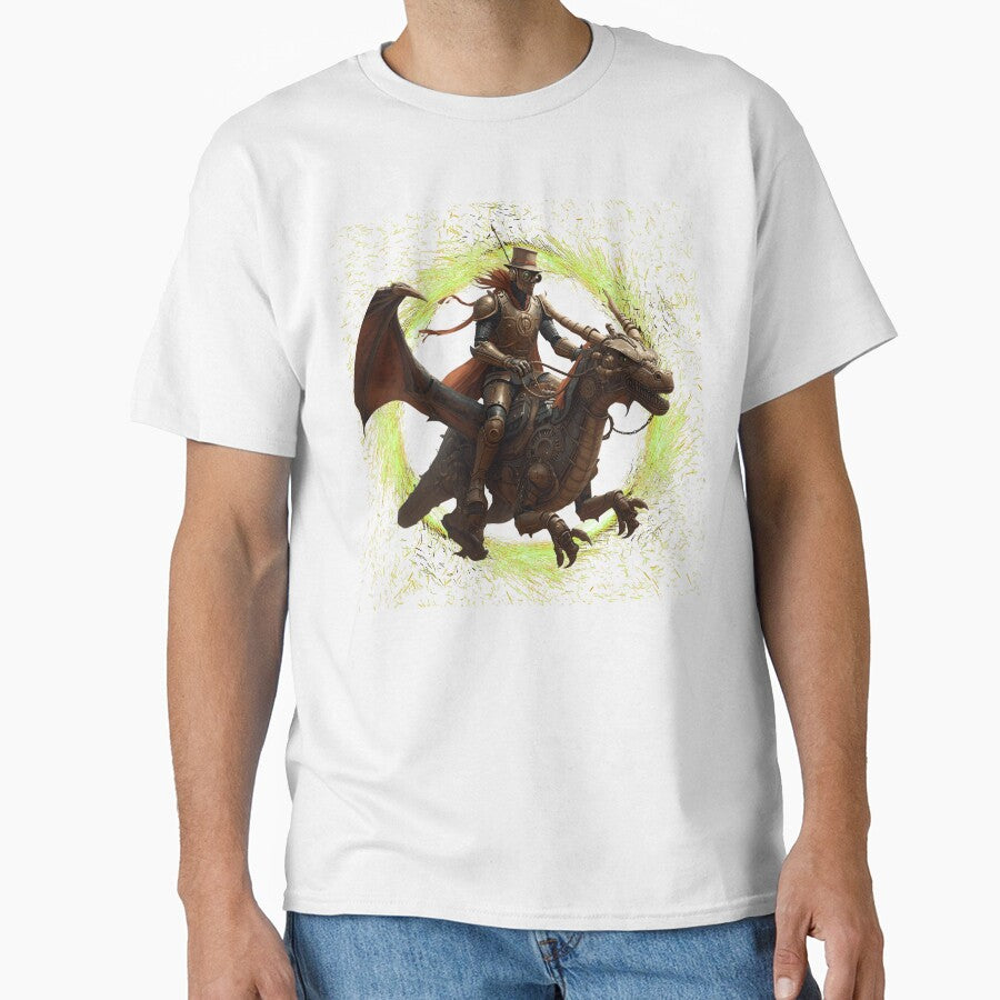 Traveling Cowboy sidekick dragon by BandGTees