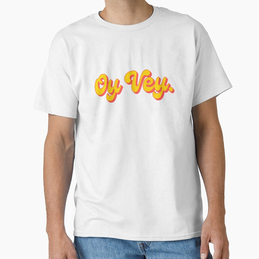 Oy Vey Hebrew Retro Travel Cute by sharedipmemes