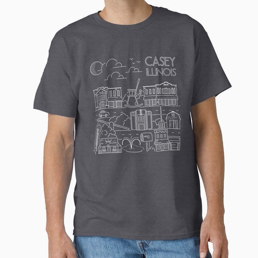 Town Line Art by Big Things Small Town