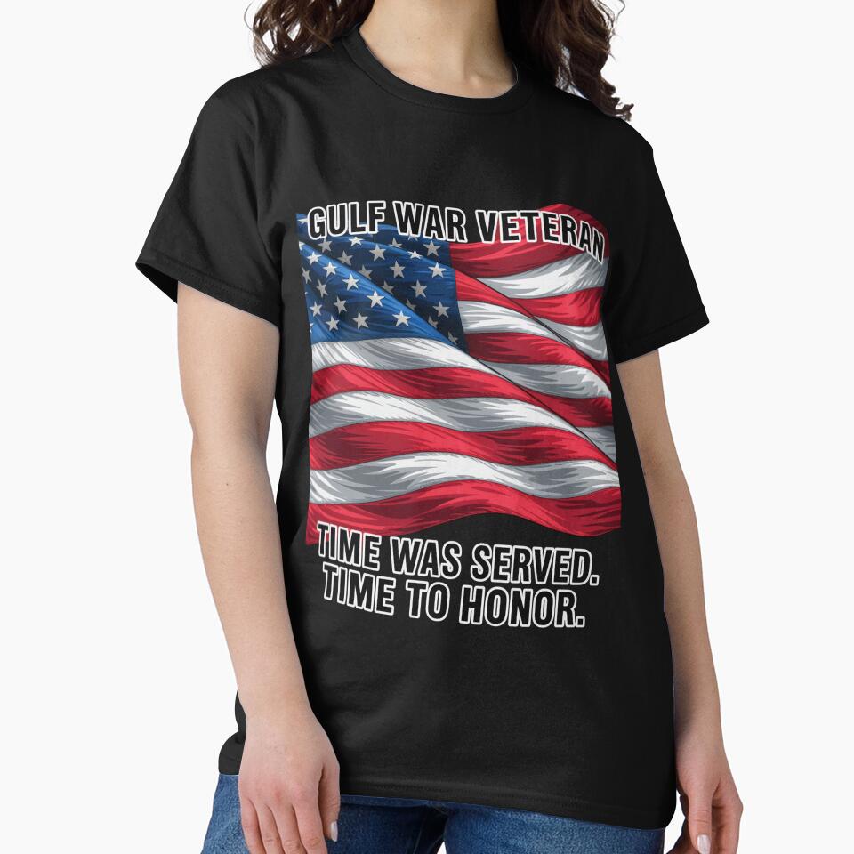 Gulf War Veteran Time Was Served. Time to Honor Art Design by fantasticdesign