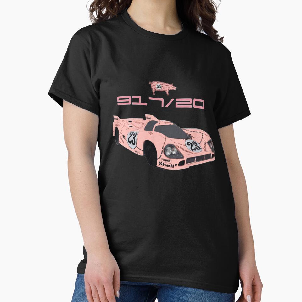 Pink Pig Porsche 917 Pink Pig Race Car by BrianaRoy