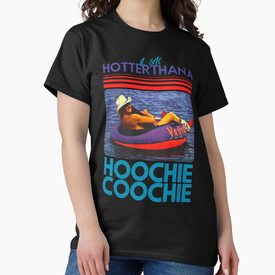 Hotter Than A Hoochie Coochie Chattahoochee Alan Jackson Country Song Summer by MWFASHION