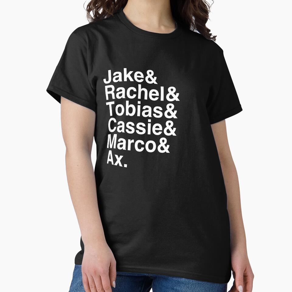 Animorphs Lineup List T-Shirt by strangershirts