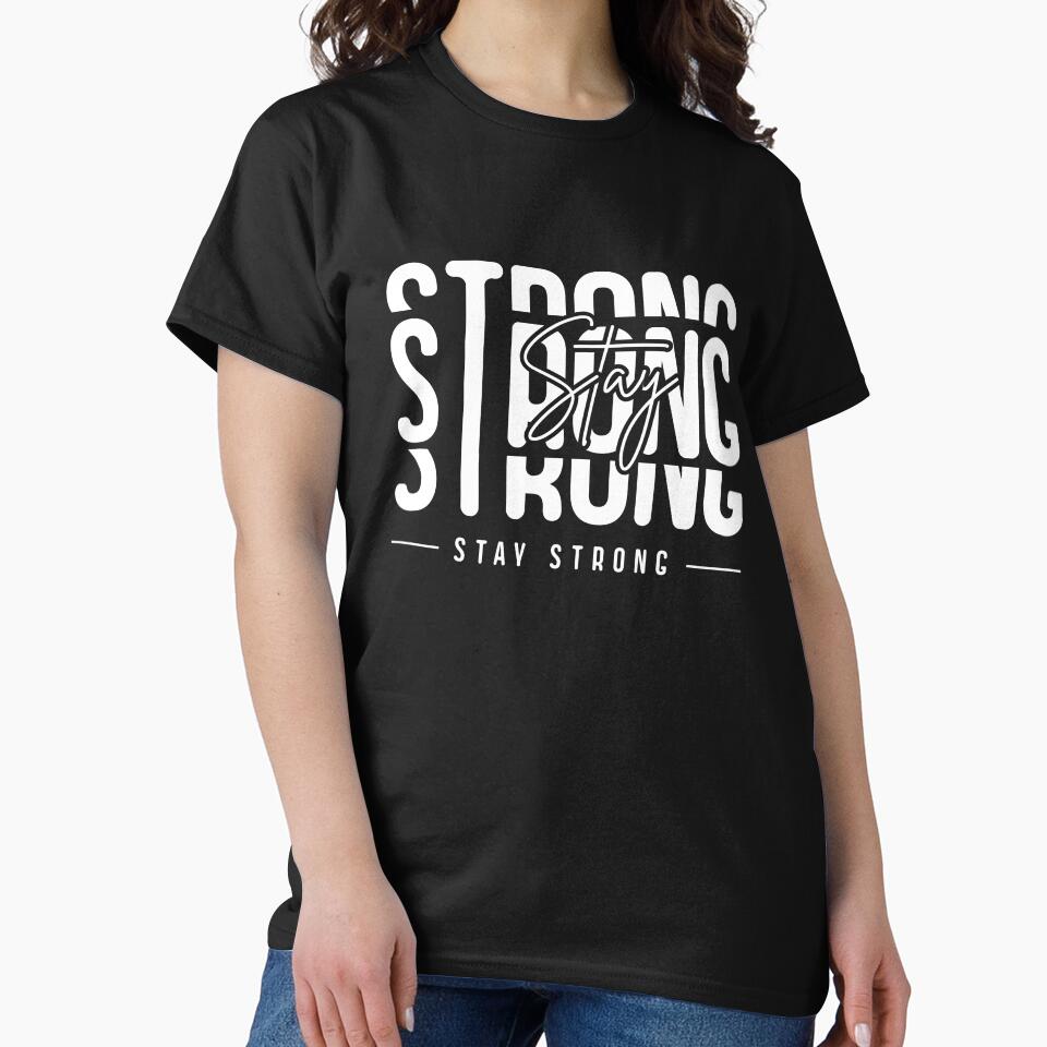 Stay Strong | White by FOR U & HER