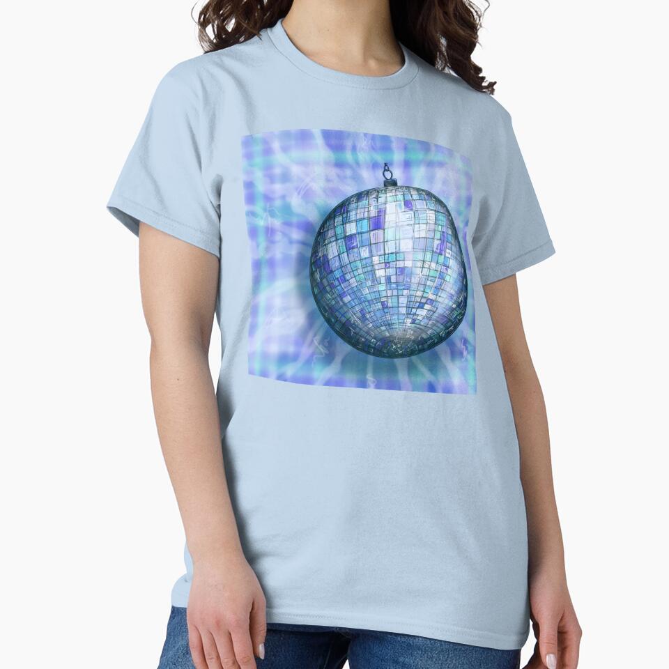 Blue Disco Ball by DoodlingMissy