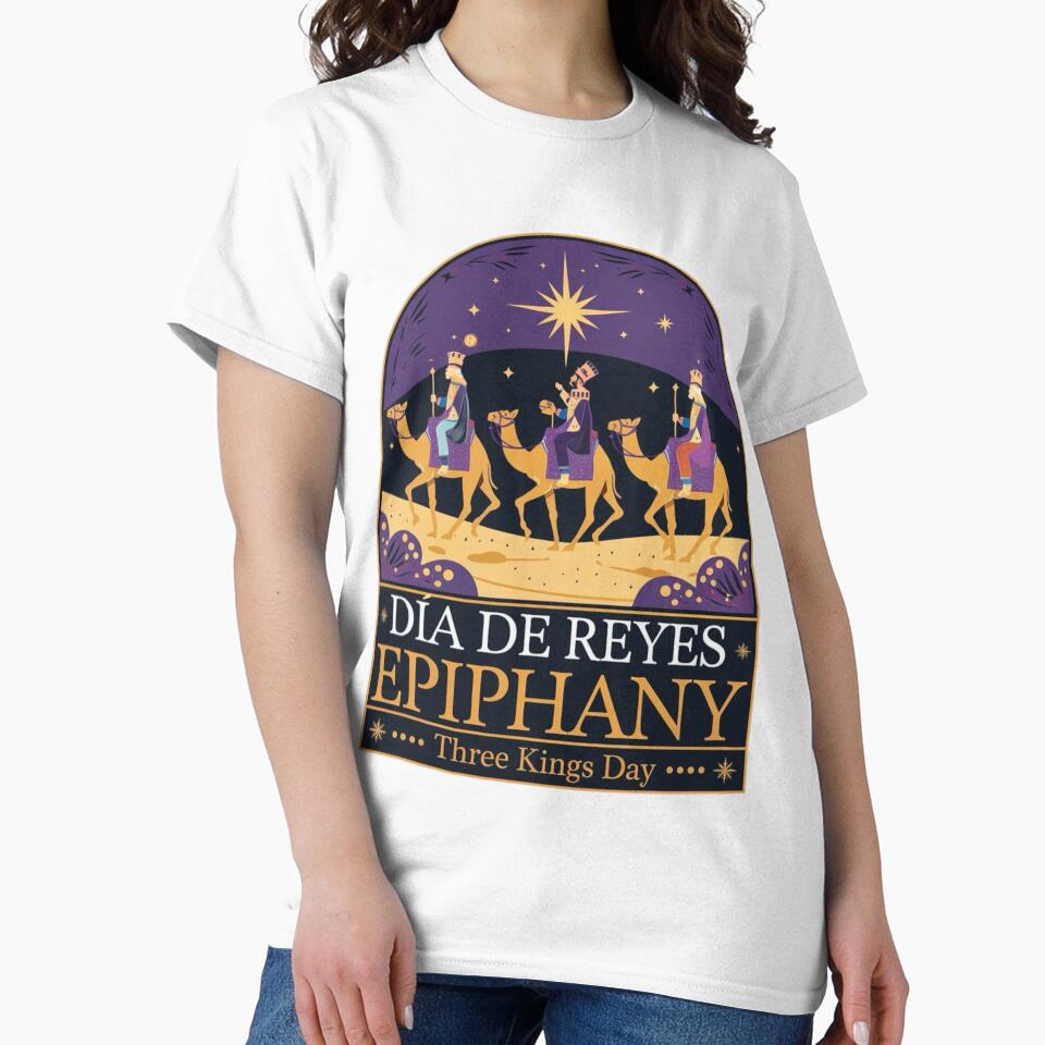 Three Kings Day Celebration Epiphany Festive Design by BunBuntheDog-