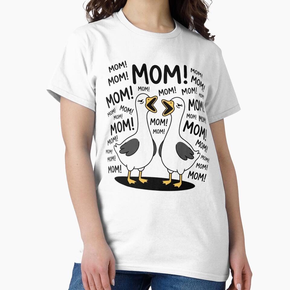Mom Seagull Funny Mama Seagulls Mothers Day by ironicmuscle