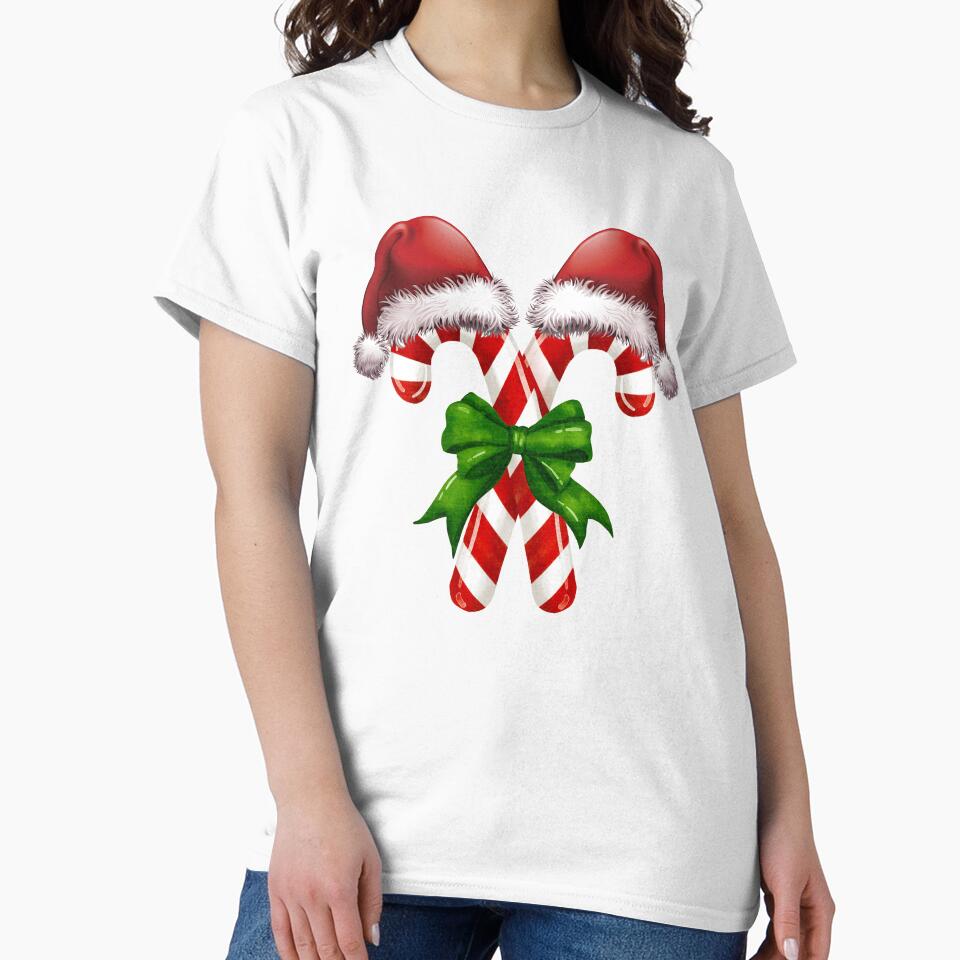 Boys Candy Cane Shirt, Boys Candy Cane Christmas Shirt. by Samadeobn