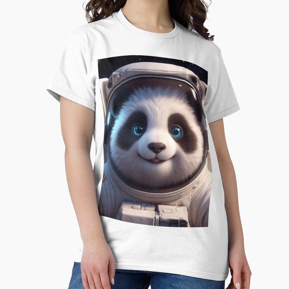 Astronaut Panda 2 by PANDALOVEART