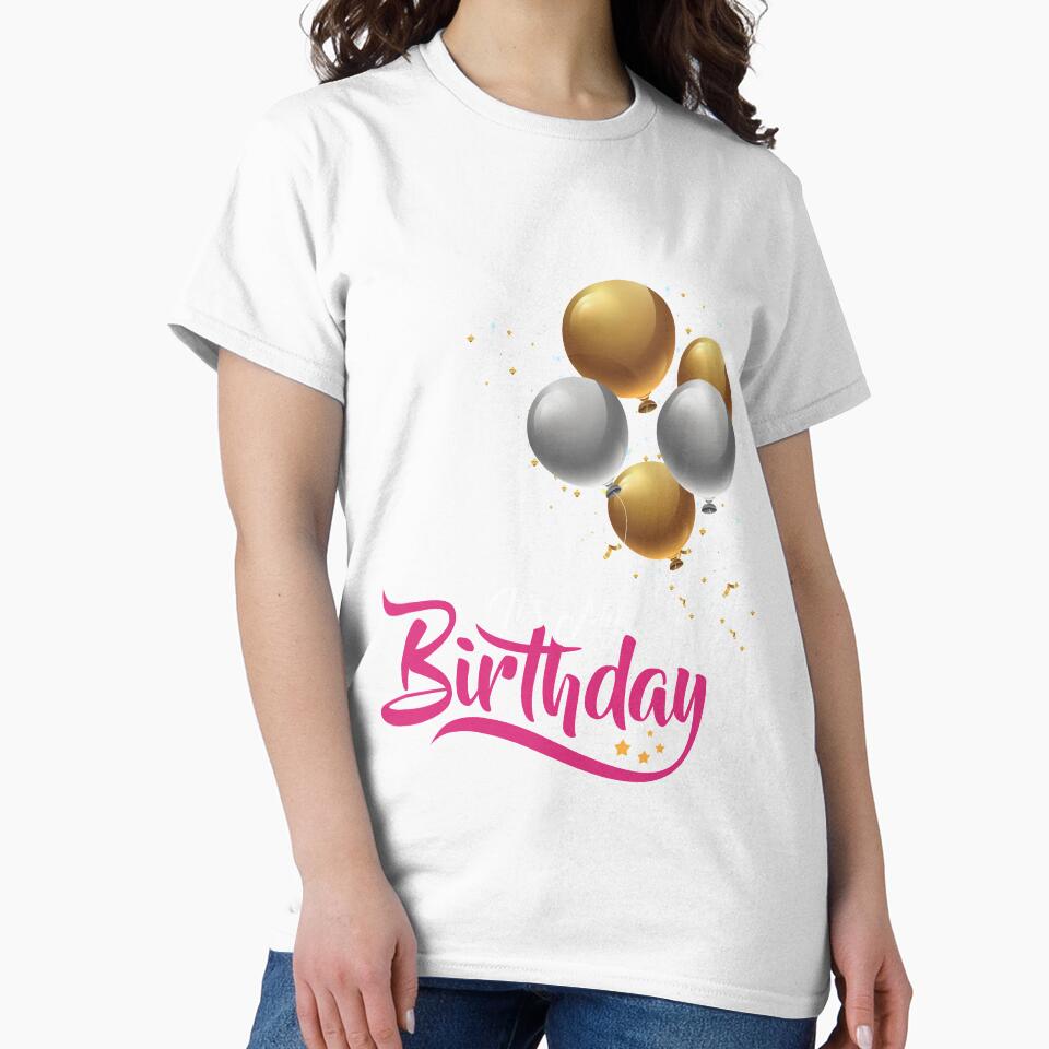 It's my birthday, birthday party t-shirt by fantasyy