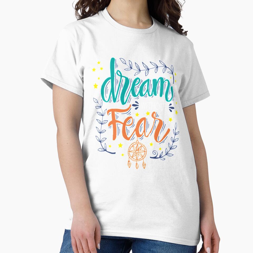 Dream Without Fear  Hand lettering by GabriellyLessa