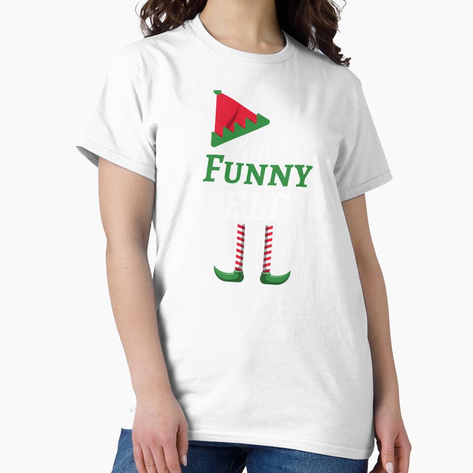 The Funny Elf matching family Christmas by HolidayTees