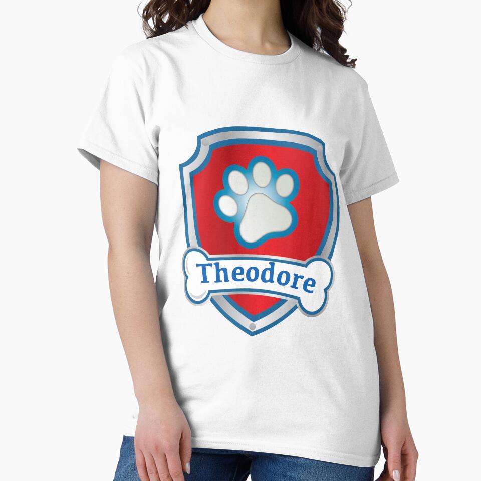 Theodore Name Paw Patroller by RMSartZ