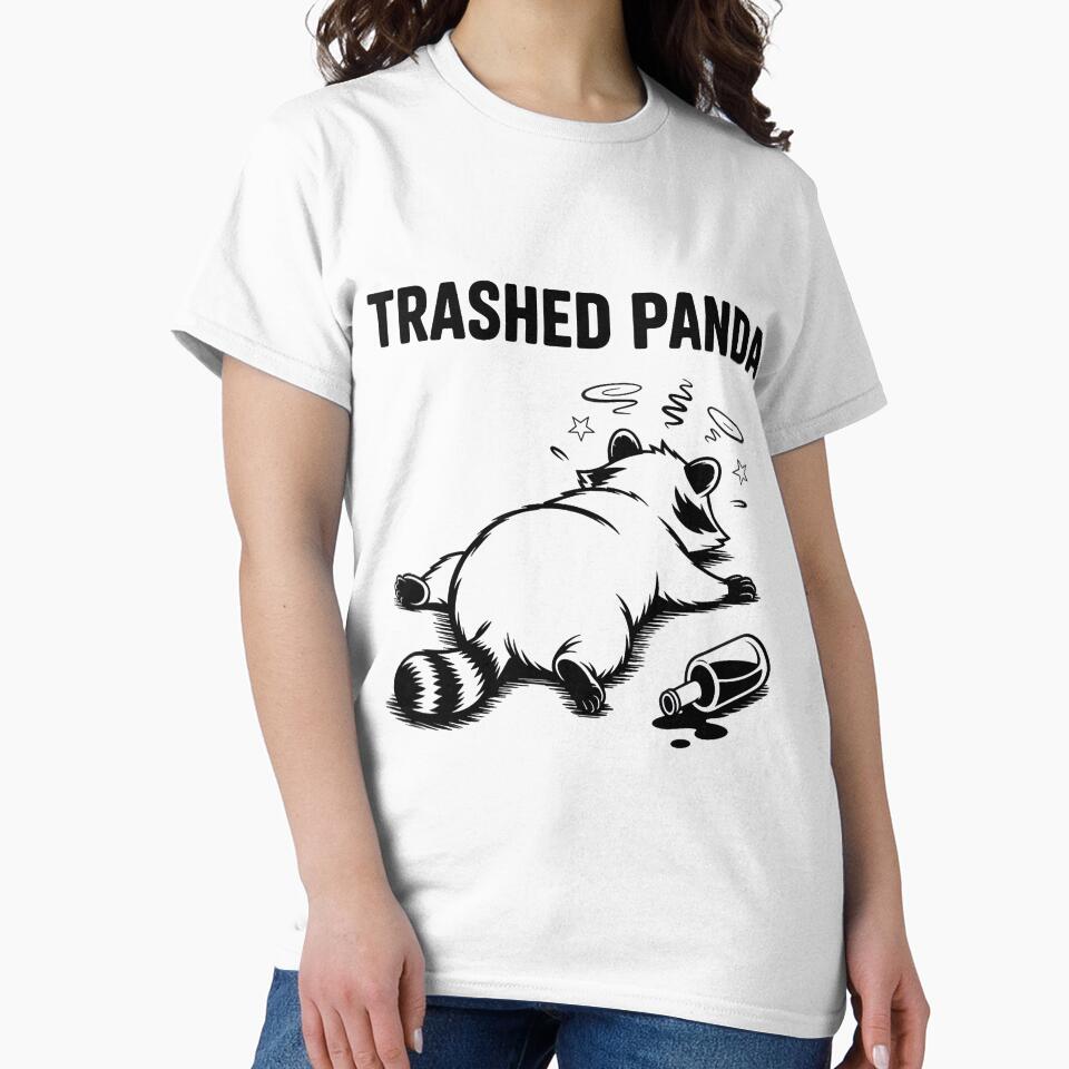 Trashed Panda Funny Raccoon Drinking Comedy Scene by khdmalakarak