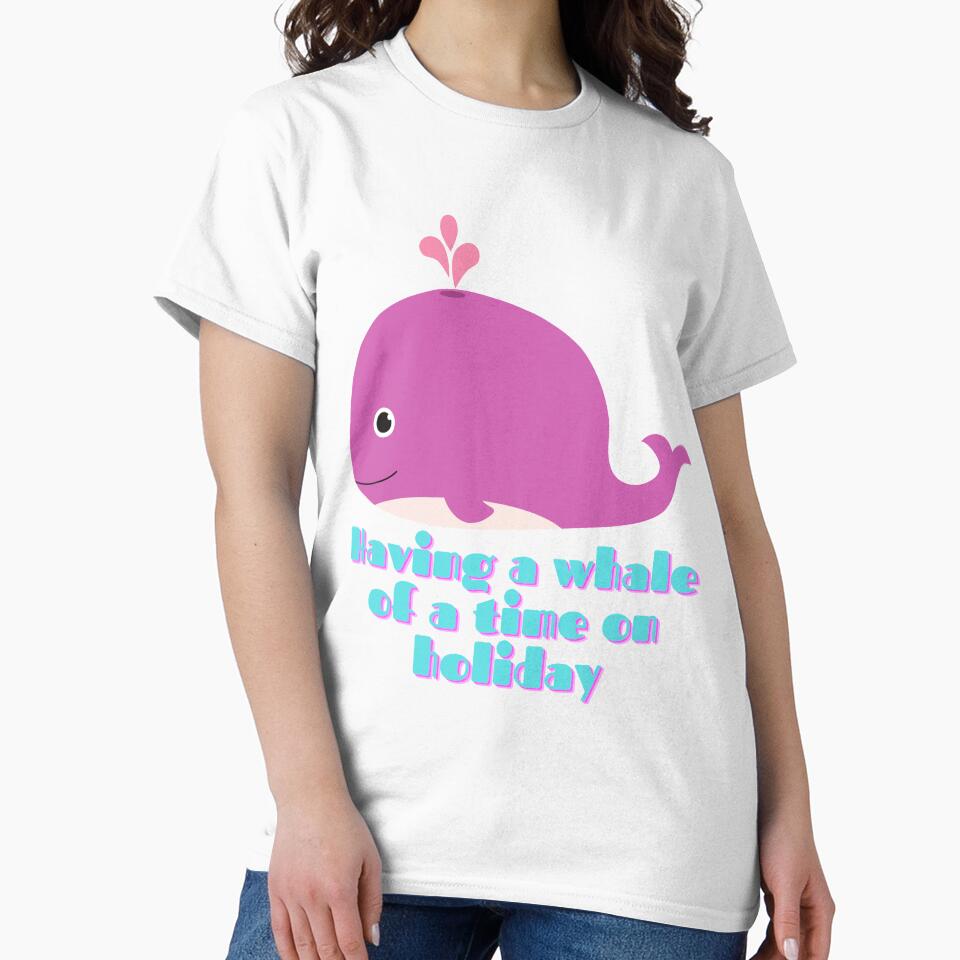 Having a whale of time on holiday by PinkArtDesigns