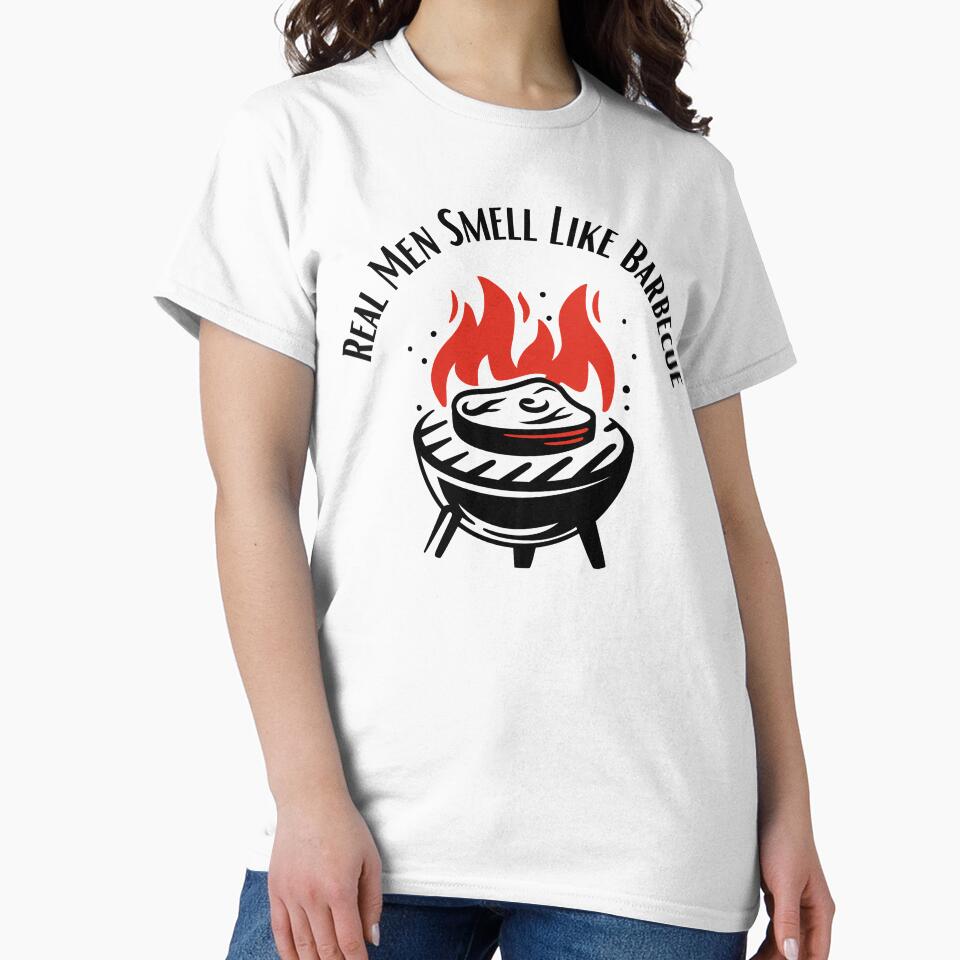 Real Men Smell Like Barbecue BBQ by lookperfect