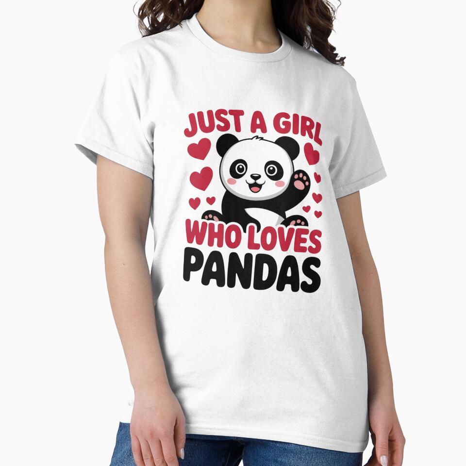 Just a Girl Who Loves Pandas by 123ks