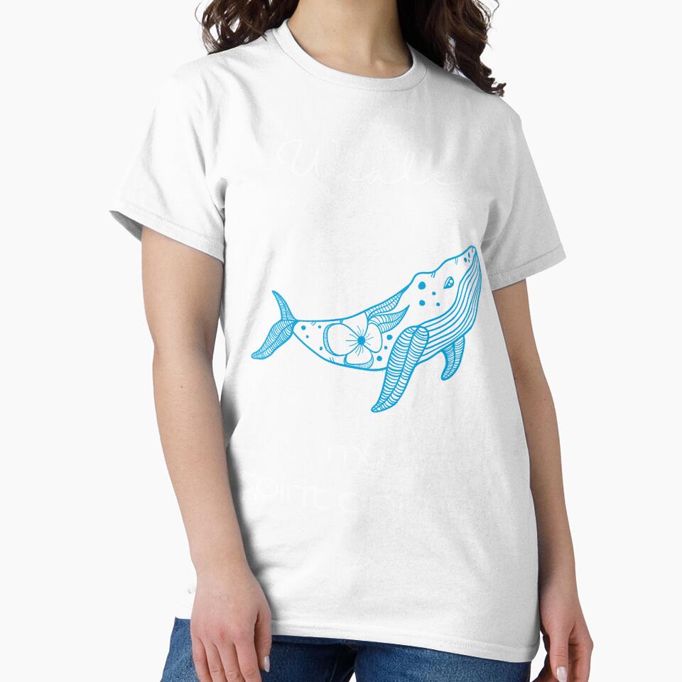 Whale totem spirit animal Floor Pillow by MagicWolfStar