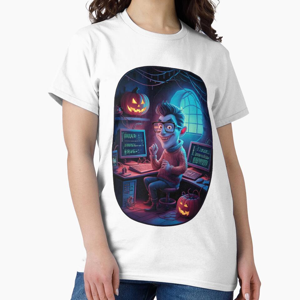 Halloween computer Geek 03 by kjp-design