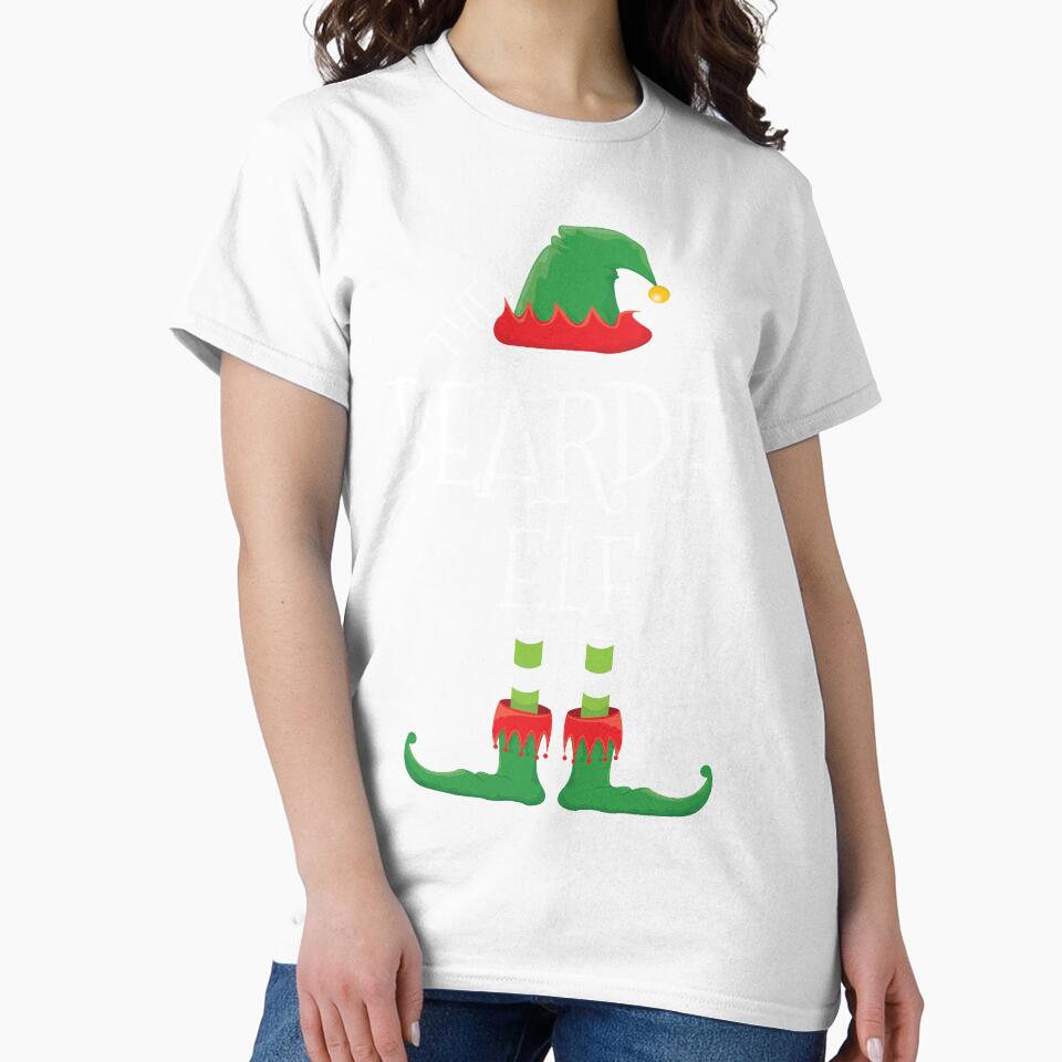 Bearded Elf Family Matching Christmas Group Funny Gift by DavisHasari