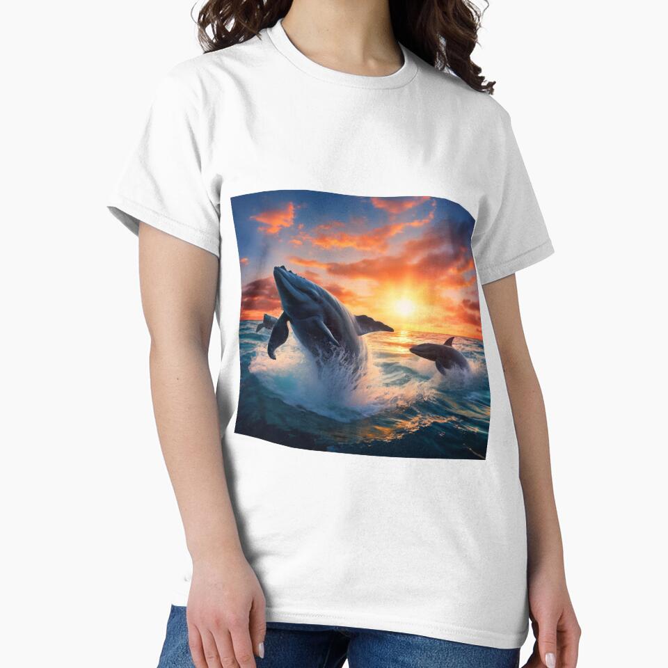 Whales, the mischievous players of the ocean by Collection de trésors