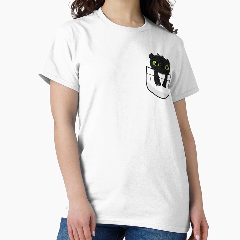 Toothless in Pocket - How To Train Your Dragon by Necronder