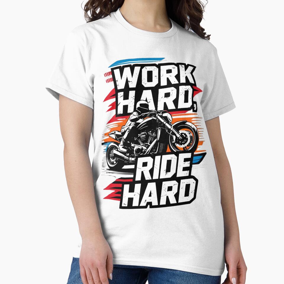 Work hard ride hard by whatthefoxsays