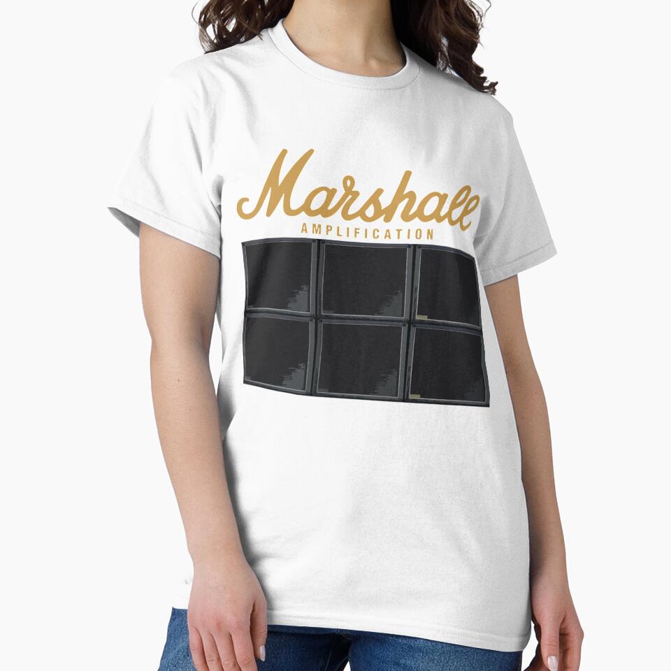 Gold Marshall Amp Stack Gift For Fans, Gift For Men and Women by MaudeTurnerTees