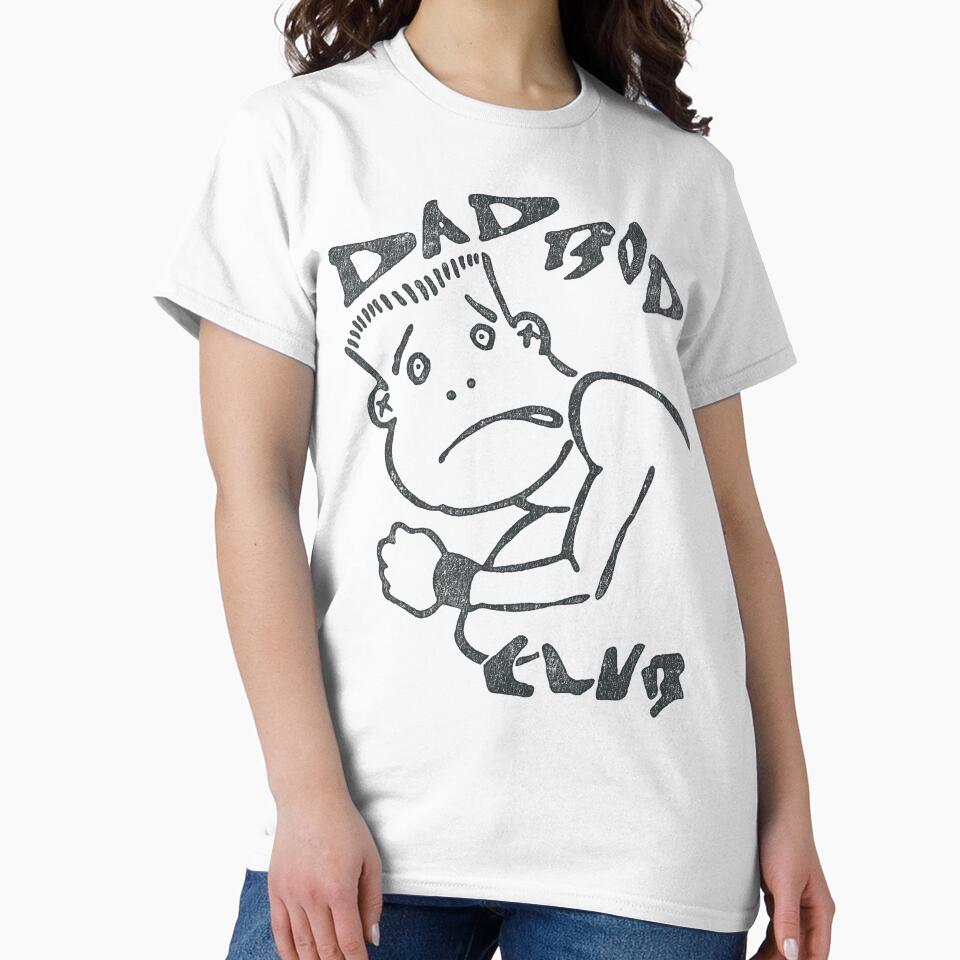 Funny Dad Bod Club by Mike Moore Studios Kustom Art & Design
