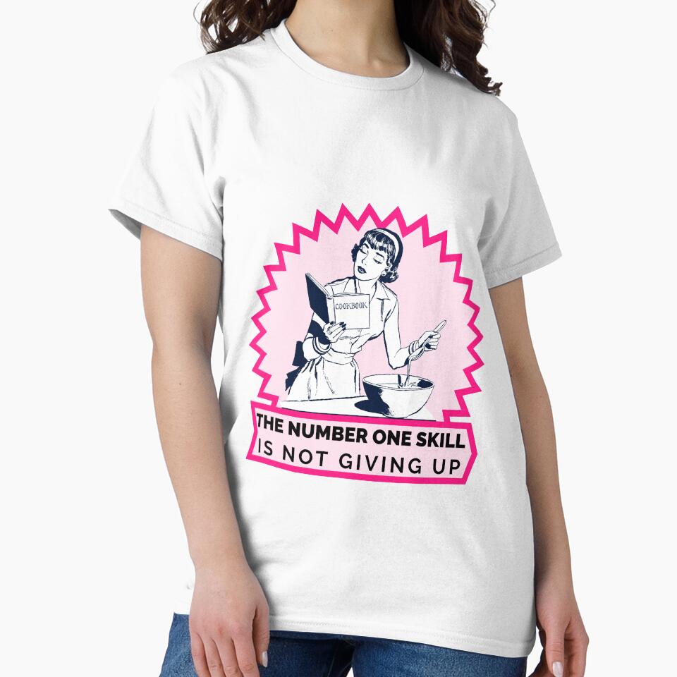 THE NUMBER ONE SKILL IS NOT GIVING UP STICKER by SuccessfulVibes