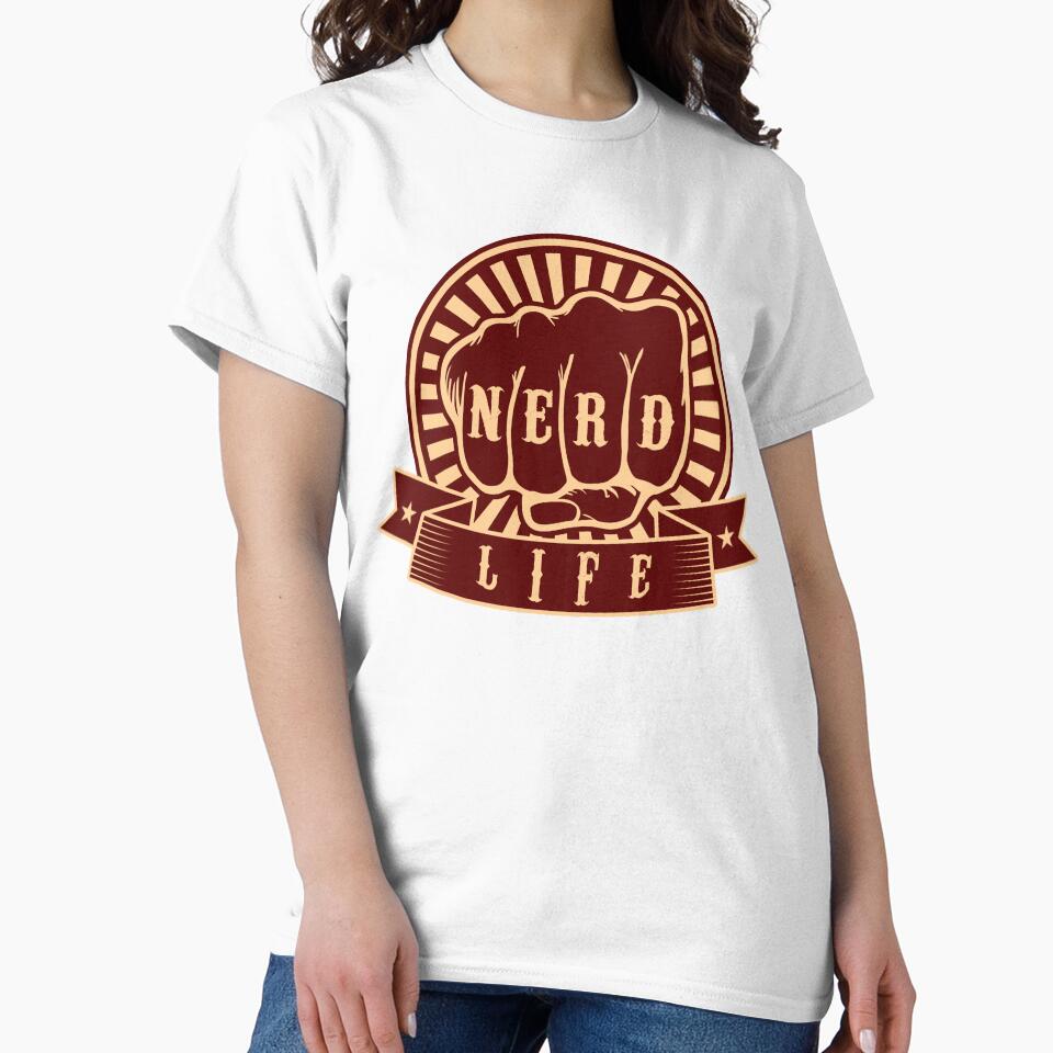 Nerd Life - Fist Punch Vintage by aladdindesigns
