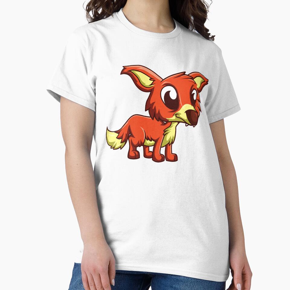 Cute Baby Fox cartoon Design by Red-ElYoubi