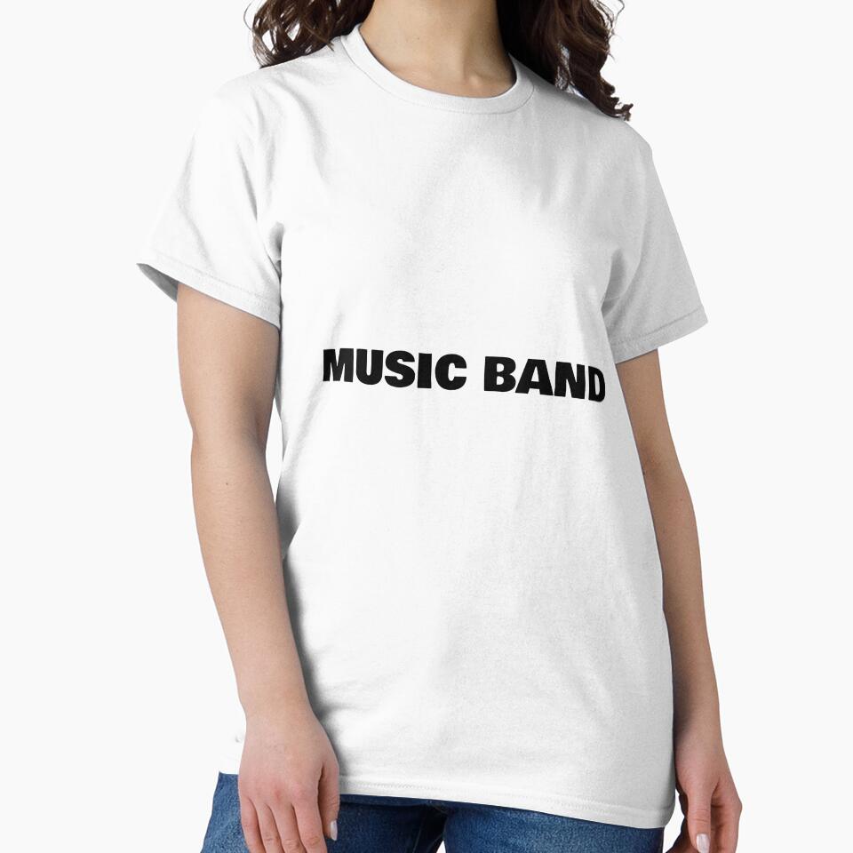 Music Band by WakeNBake-Tees