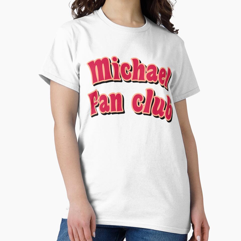 Michael fan club red by AshleyTeeDesign
