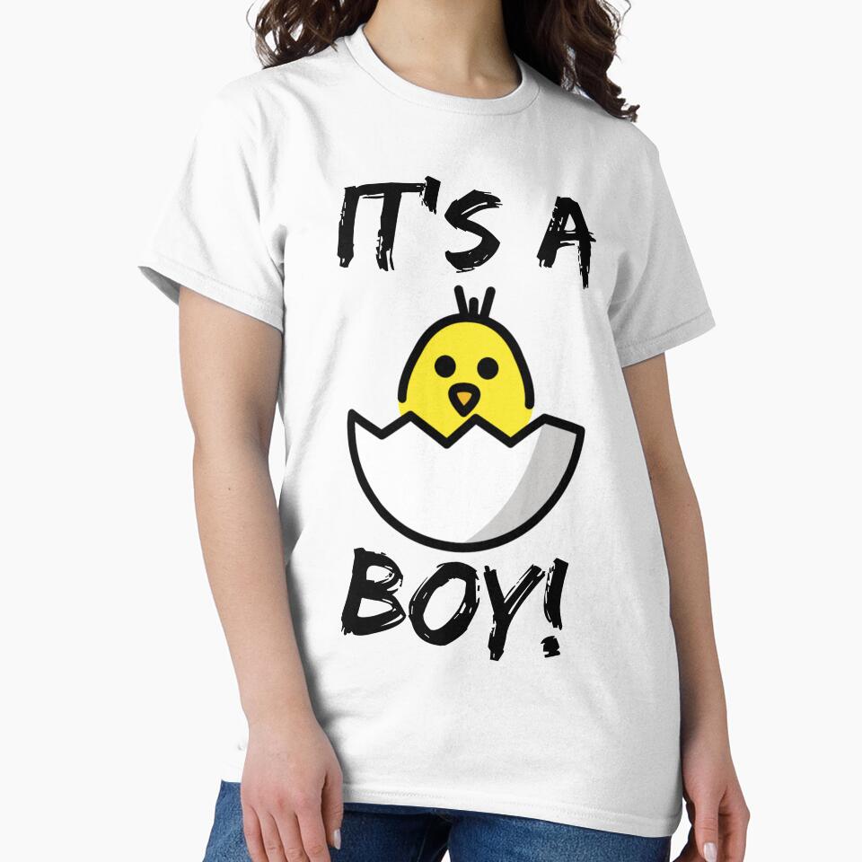 ITS A BOY BABY CHICK CLOTHING DESIGN by JAM2