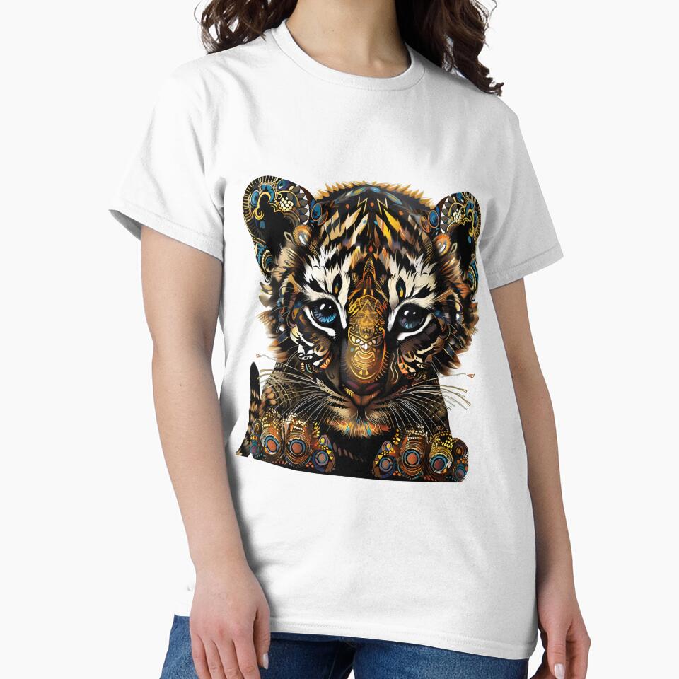 Stylized Baby Tiger 4 by HarmonyTheKoala