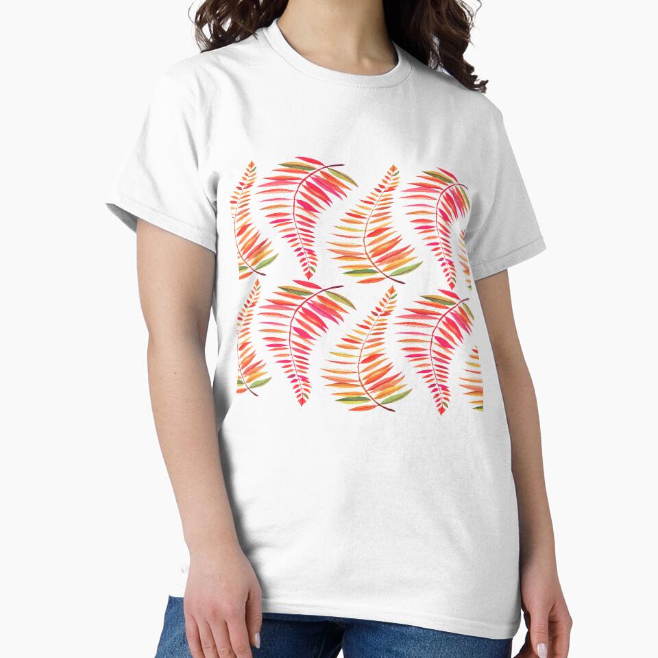 Colourful leaves pattern by Designhub14