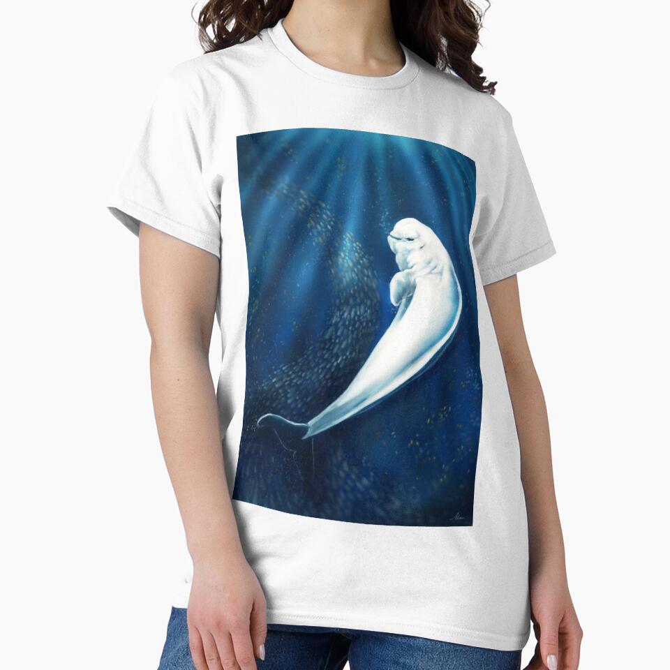 Beluga Whale by alandodrawing